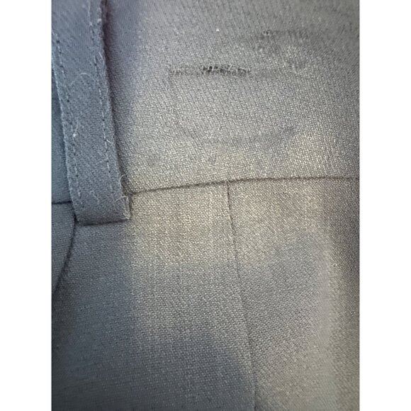 Talbots Italian Wool Blend High Rise Pleated Trousers Gray Professional Pants - Picture 14 of 16